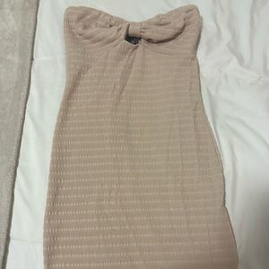 strapless tube summer dress
